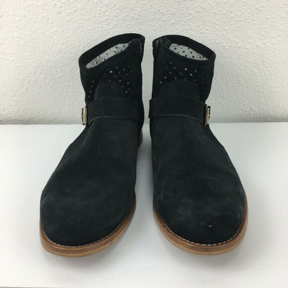 Antonio Parriego Womens Black Side Zipper Comfort Ankle Booties Size US 9.5 - Picture 3 of 10